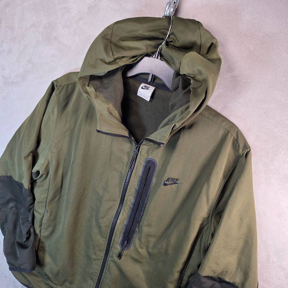 Nike Sportswear Tech Essentials Water Repel Jacket Green Black Men's Size XL New